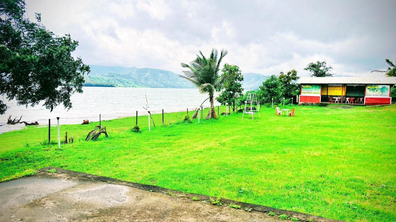 Hotel Mauli Agro Farm Dam View Resort Satara Eksteriør bilde
